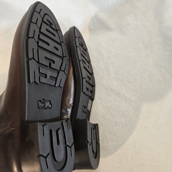 Coach Women's Size 8B Brown Fynn Leather Boots New - Picture 9 of 9